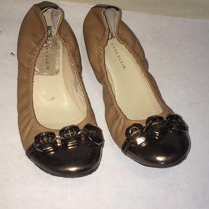 Like new Anne Klein flats with slight wedge